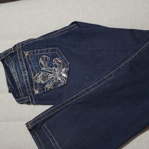 Miss me jeans size 27. Mid rise